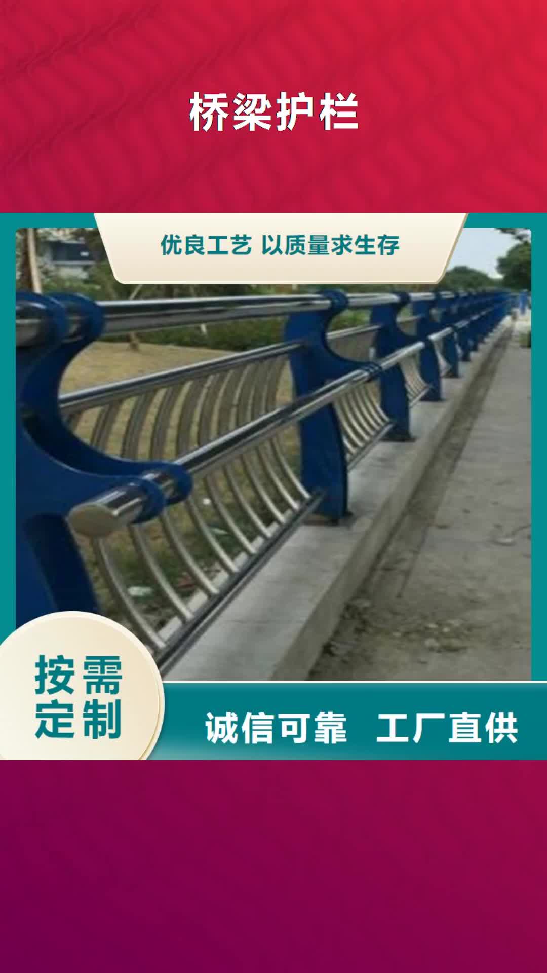 四川【桥梁护栏】 碳钢防撞护栏免费寄样