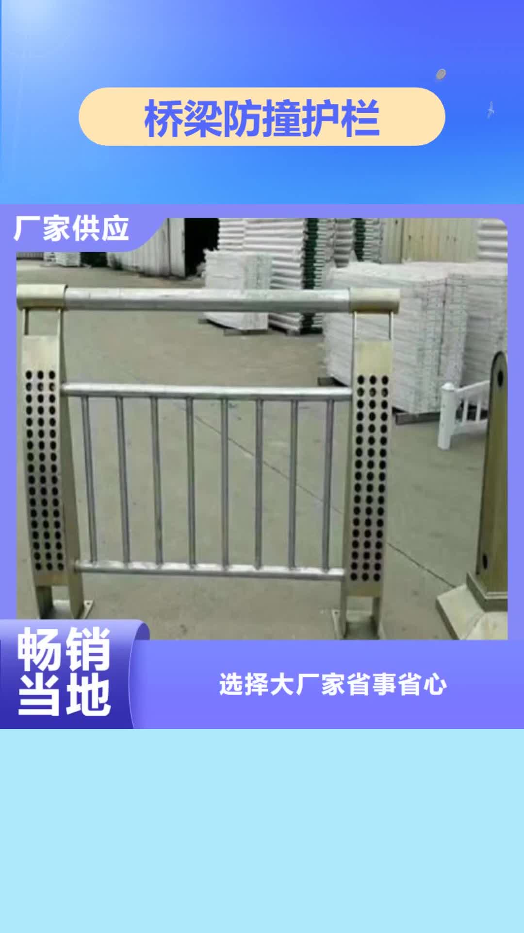 潍坊【桥梁防撞护栏】河道护栏省心又省钱