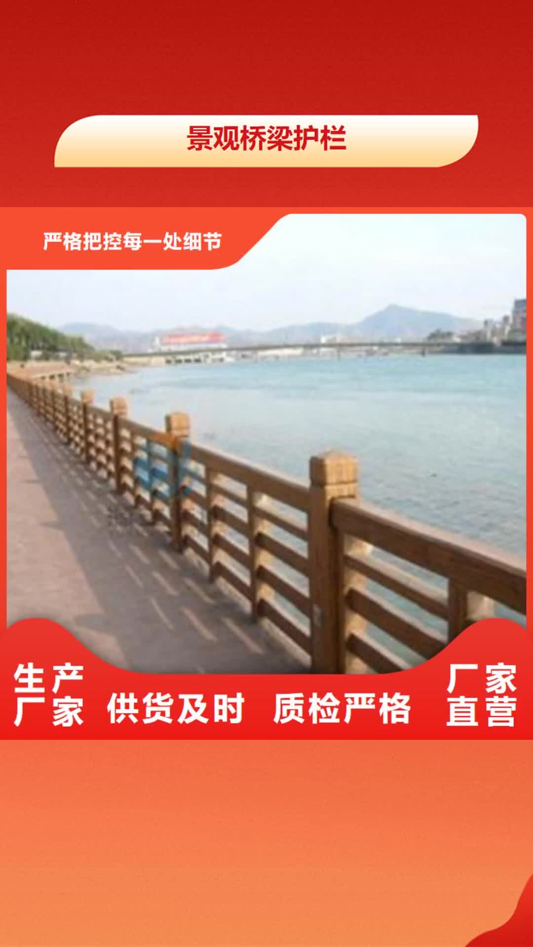 【庆阳 景观桥梁护栏不锈钢立柱质量安全可靠】