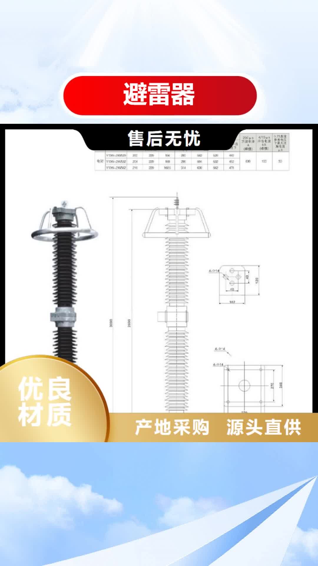 湘潭避雷器跌落式熔断器货源直供