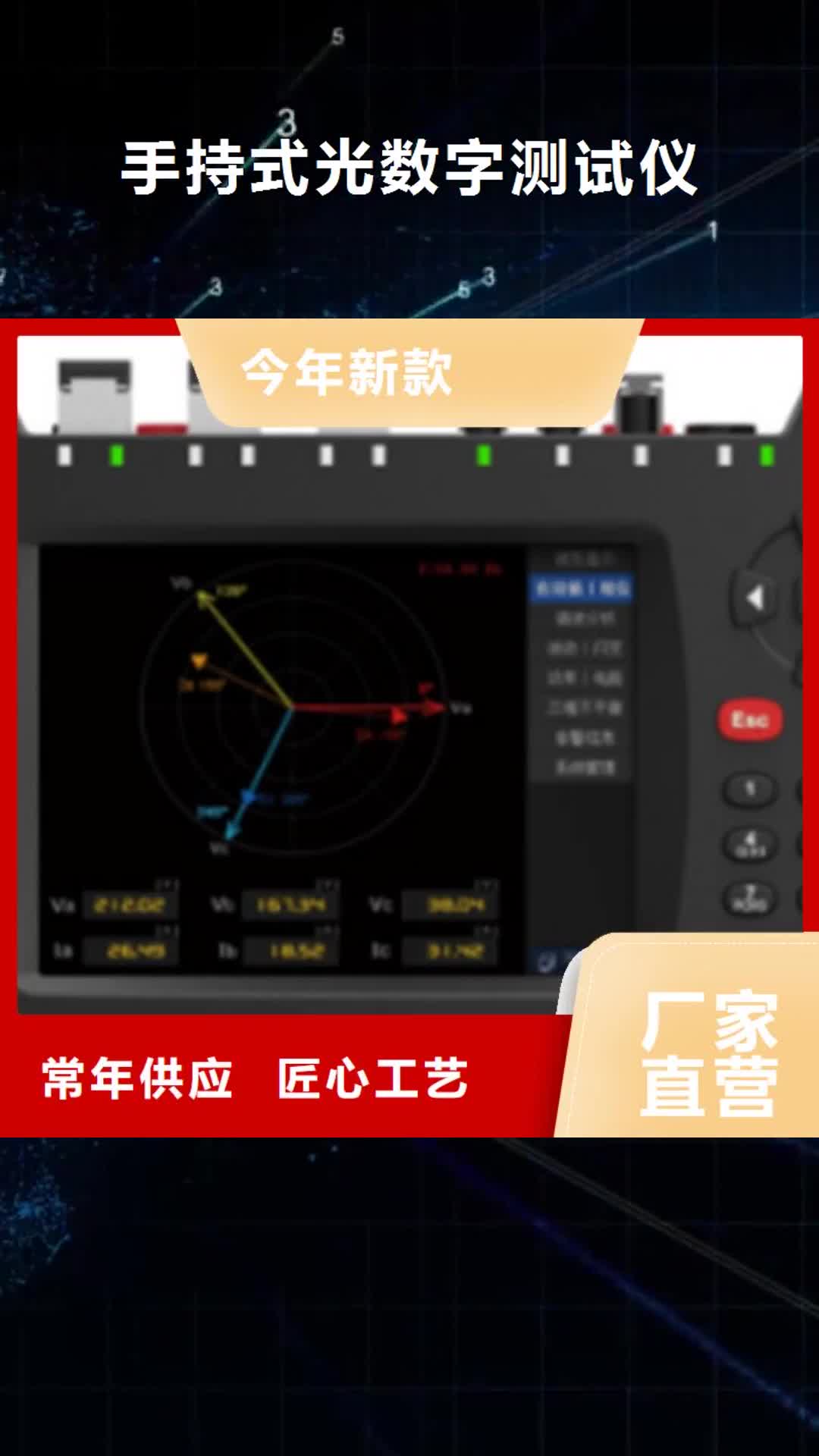 淮北 手持式光数字测试仪【微机继电保护测试仪】来图定制